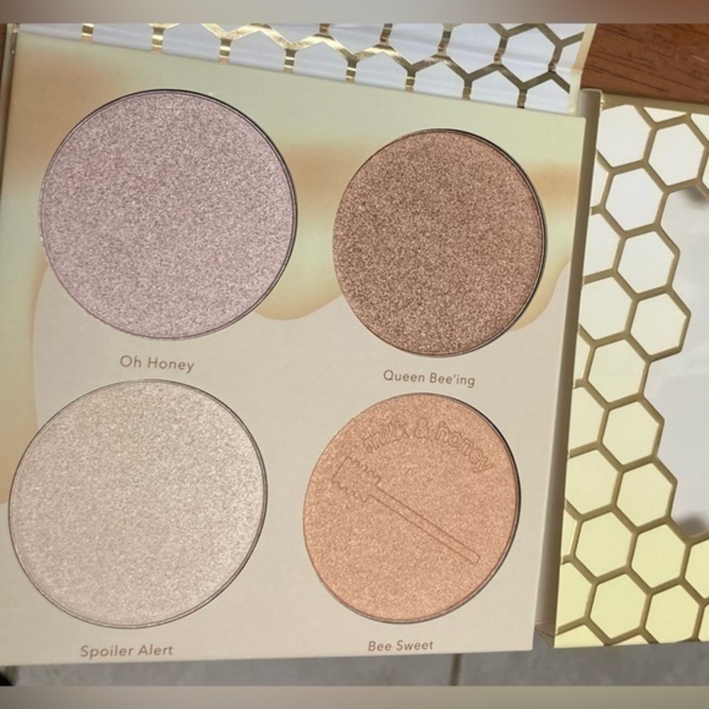 NWT Beauty Bakerie Milk & Honey Highlighting Palette